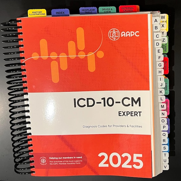 2025 CPT - Tabbing System | Medical Coding Tabs | Book NOT Included - Etsy