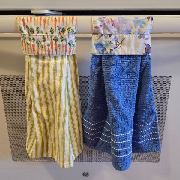 Floral Kitchen Towels - Kitchen Decor - Hand Towel - Floral Towel ...