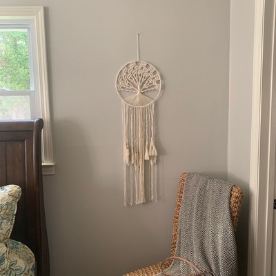 Macrame Fringe Wall Hanging Decor main image 1