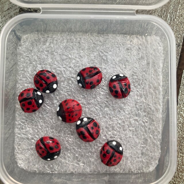 Ladybugs-tiny 3/16