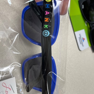 So Many Colors Personalized Wayfarer Sunglasses Beaded Name Sunglasses ...