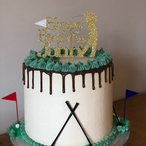 153 Personalised Premium Children/'s Birthday Glitter Digger Cake Topper