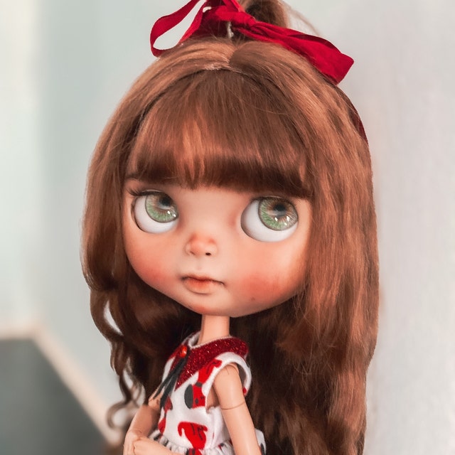 ブライス モヘア ウィッグ、Qbaby モヘア ウィッグ、Qbaby ドール