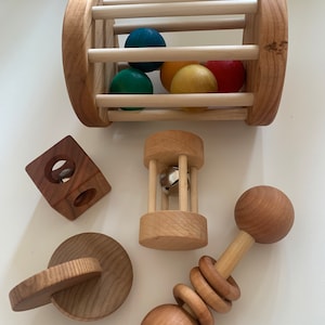 Kit de jeu pour bébé Montessori 4-8 mois de 5 jouets Ensemble pour bébé  Montessori Ensemble de développement moteur 4-8 mois -  Canada