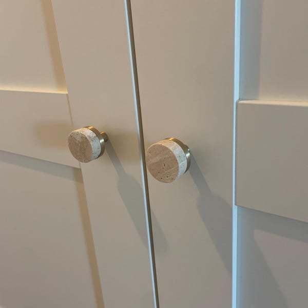 Dark Green Marble Single Knobs, Luxury Cabinet Knobs, Gold Drawer Knob ...