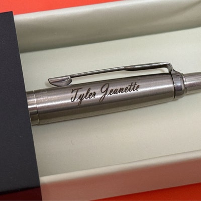 Personalized Parker Jotter Pencil - Laser Engraved With Custom Text, Chrome Trim & Gift Box - View #7