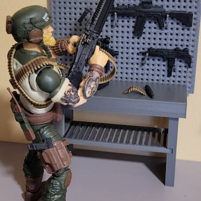 Custom 1:12 Scale Mission Control Radar Briefing Room Diorama Prop ...