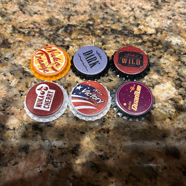 ヌカコーラのボトルキャップ各種 - Fallout - Etsy 日本