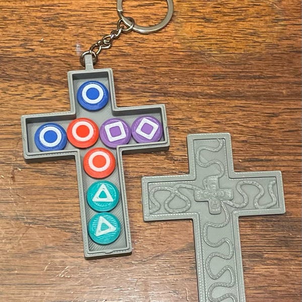 Pendentif Clé Squid Game - Collier Cosplay Fan Série Netflix Avec Croix Et Trou De Serrure