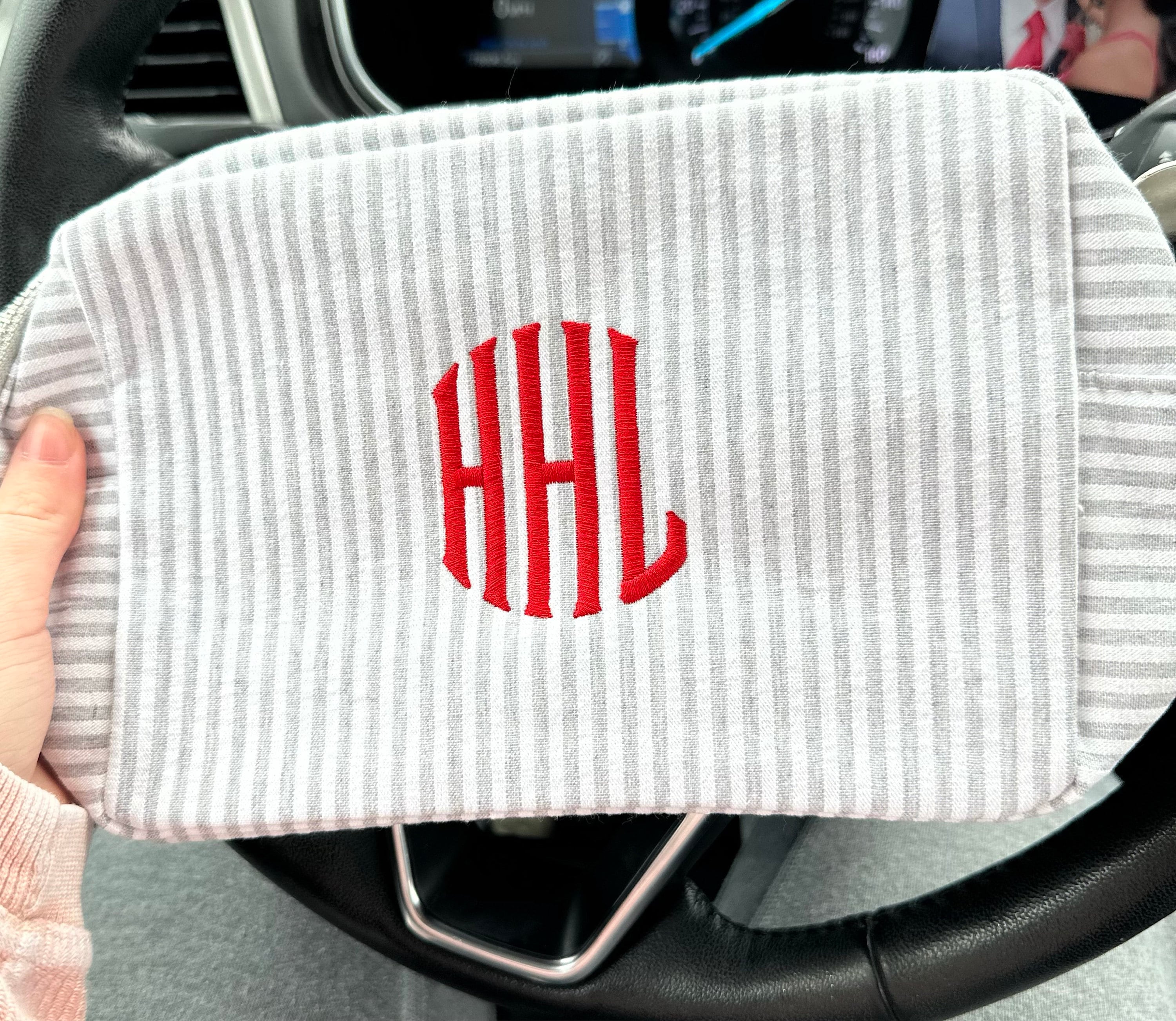 Personalized Monogrammed monogram colorful Makeup Bag, Bridesmaids Gifts, Sorority, Wedding Gifts, Christmas Gift for her, Free Shipping