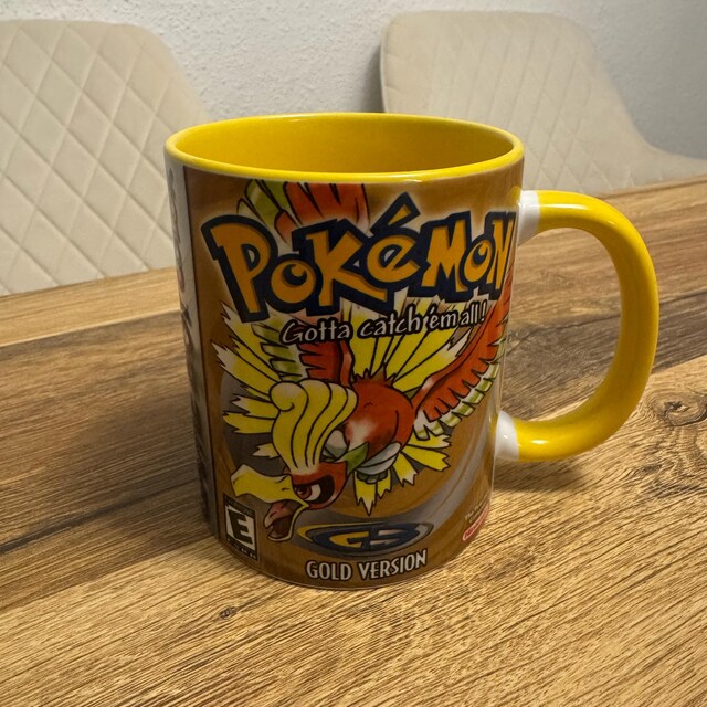 Pokémon Gold Gameboy Mug - Etsy