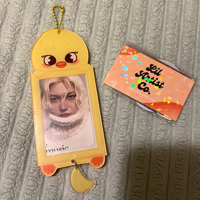 BbokAri IDカードケース & ミニボックス Bbokari Photocard Holder - Skzoo - Stray Kids - Felix - Etsy