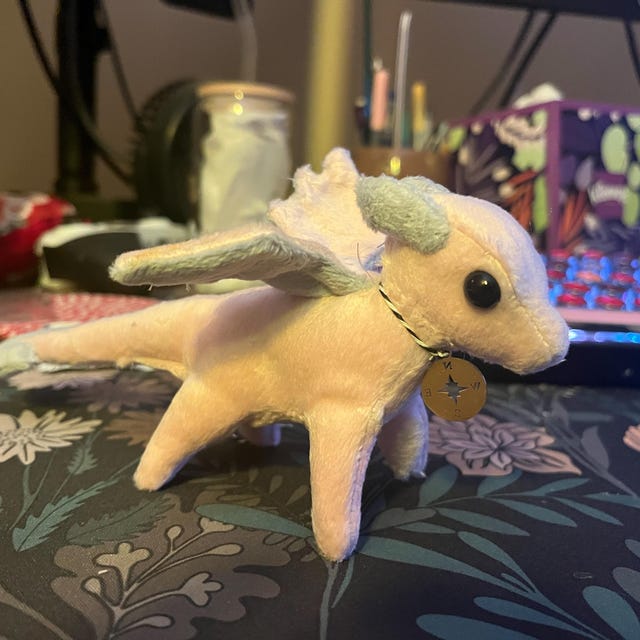 アートドール作家 ひよこ ドラゴン Tiny Dragon Stuffed Animal Sewing Pattern - PDF Digital