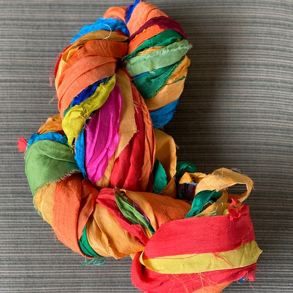 Persian Ribbon Beautiful Solids Persian Bazaar Recycled Sari Silk Ribbon Boho Jewelry ...