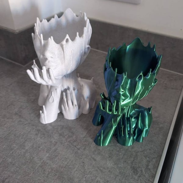 People Planter 3D Printed - Succulent Planter Pot - Little People Pot For Succulents - Air Plant Holder - Succulent Planters