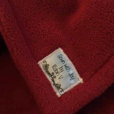 30 Custom Satin Tags/labels CUSTOM ORDER Sew-in Fold Over - Etsy