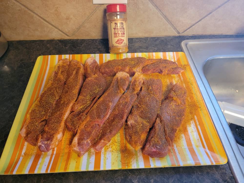 Ultimate BBQ Seasoning Trio - 3 Large Rub Your Meat Bottles
