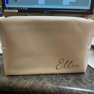 Personalized Makeup Bag Toiletry Bag Bridesmaid Bag - Etsy Canada