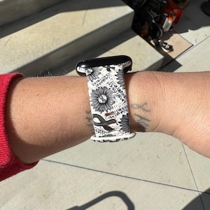 Brain Cancer Awareness Watch Band Compatible with Apple Watch Samsung Garmin
