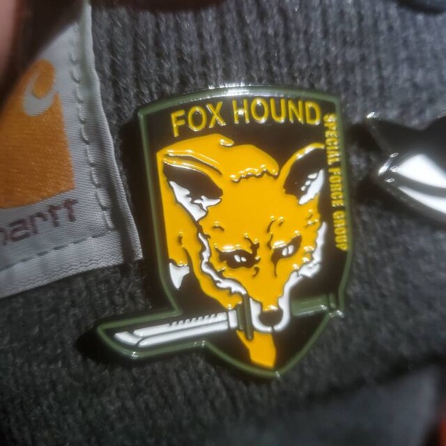 Metal Gear - Fox Hound Special Force Group - Emblem Pin or