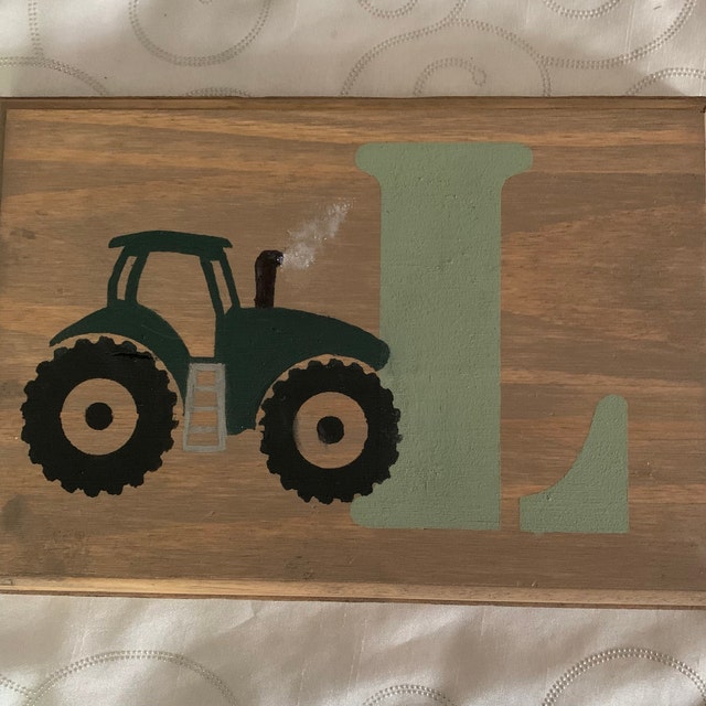 Tractor Farm Vehicle Stencil: Mylar Airbrush Wall Art Painting Tractor Farm Vehicle Stencil: Mylar Airbrush Wall Art Painting