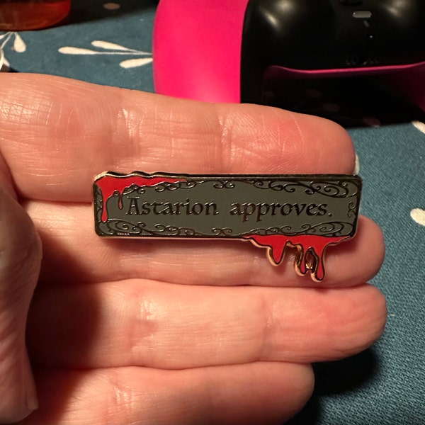 BG3 Companion Approval Badge Enamel Pins | Astarion, Karlach, Gale ...