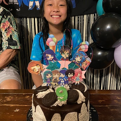 Itsfunneh Birthday Cake Topper, Funneh and Friend's unofficial - Etsy