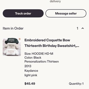 Etsy buyer added a photo of their purchase