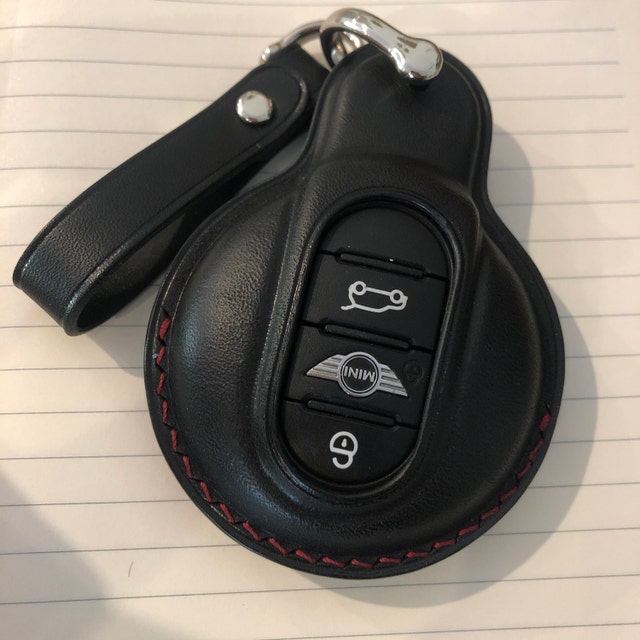 DABAUR Autoschlüsseletui kompatibel mit BMW Mini Cooper F54 F55 F56 F60  Schlüsselgehäuse Schlüsselanhänger Tasche : : Auto & Motorrad