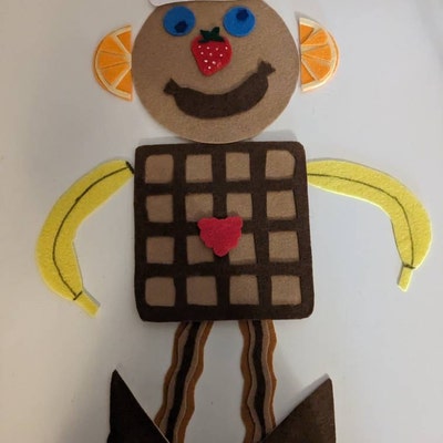 Flip Flap Jack Felt Story Pattern Includes Printable Story DIY PATTERN ...