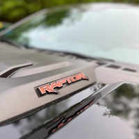 2017-2020 Ford Raptor F-150 Rear Emblem Overlay Decal Colored Chrome - Etsy