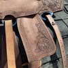 Tasmiya Rose Cristal Barrel Racing Selle avec TACK Togo