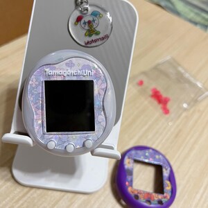 たまごっちユニ カスタムフロントシェル / 透明 / パール光沢