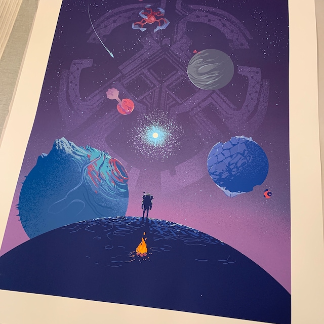 AndersonArt3D - Outer Wilds Solar System Poster
