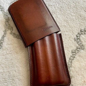 Leather Cigar Case Personalized - Etsy