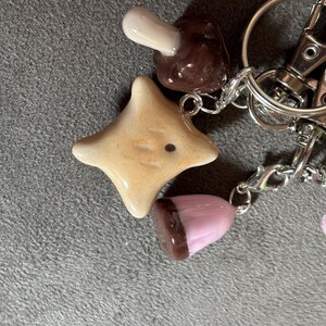Japanese Chocolate Charm Set of 3 / Koala's Biscuit, Strawberry