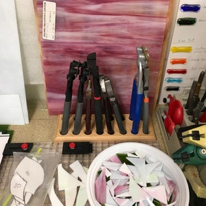 Hardwood Plier Rack With 16 Holes for 8 Sets of Pliers SALE - Etsy