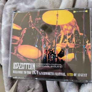 Led Zeppelin 3 CD Set Welcome to 2nd Weekend Knebworth Festival