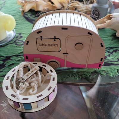Custom Hamster Hideout/ Hamster RV Party/ Cage Accessory/ Memorable ... - Rv Hamster Cage Accessories