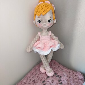 Doll Ballerina Amigurumi Pattern Doll Crochet PDF Pattern - Etsy