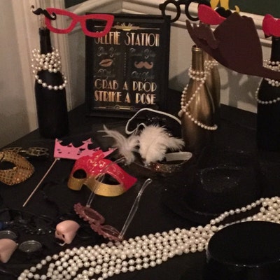 Great Gatsby PRINTABLES, Selfie Station, Photobooth Signgatsby Party ...