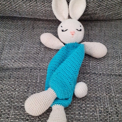 Crochet Bunny Lovey Pattern EN & ES Cute Bunny Rabbit - Etsy
