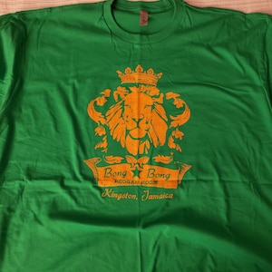 Reggae T Shirt Reggae Bar Shirts Famous Pub Bob Vintage Lion Graphic ...