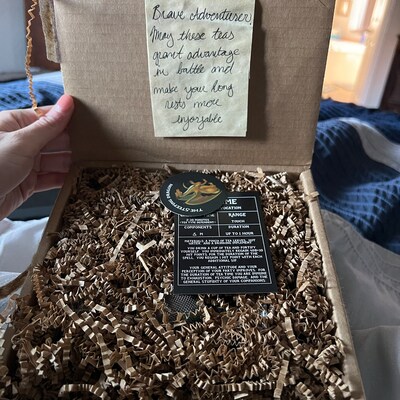 D&D Tea Variety Pack Potion Tube Sampler Loose Leaf Tea Gift - Etsy