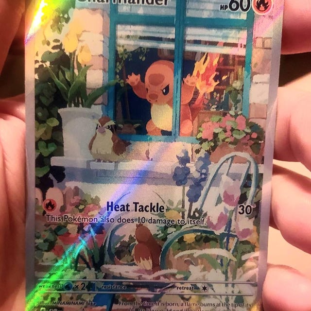 Charmander · Scarlet & Violet Promos (SVP) #044 Proxy Card - Etsy