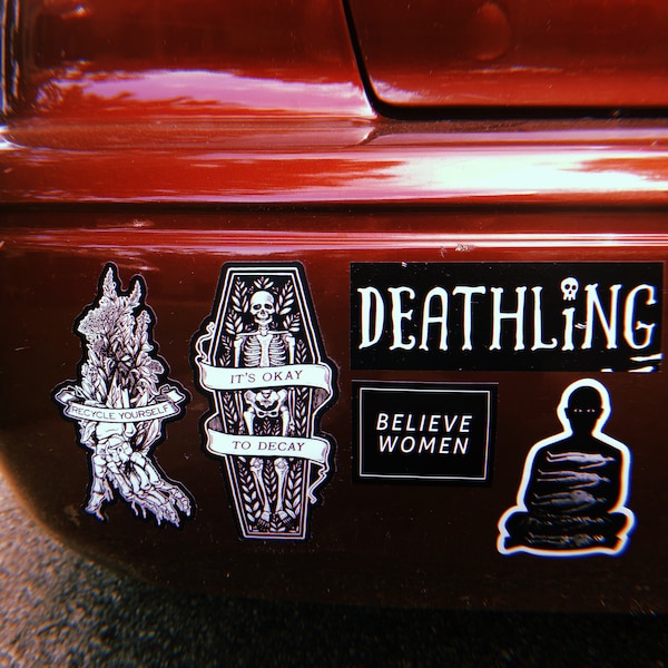 Corpse Decomposition, Sticker - Etsy