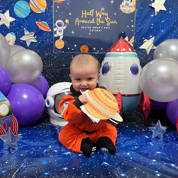 Kids Astronaut Costume Personalized With Name / Halloween White ...