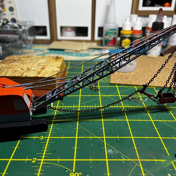 Ruston-bucyrus 22-RB [UK] – Vintage Crawler Excavator – 3D Printed ...