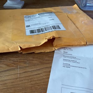 Kupujący z Etsy dodał(a) zdjęcie swoich zakupów