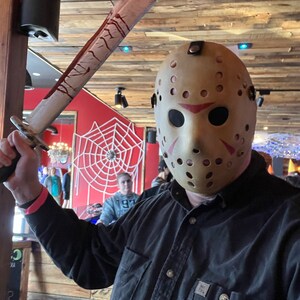 Angry Jason Voorhees Style Sculpted Polyurethane Hockey Mask - Etsy